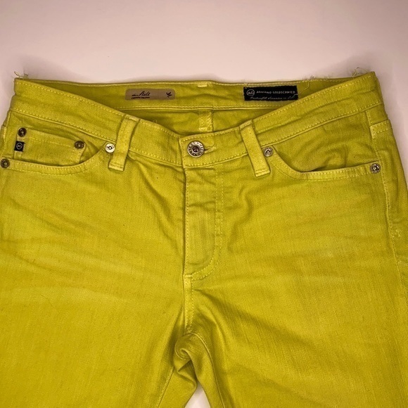 AG the Stilt Cigarette Leg Neon Jean - Picture 2 of 16